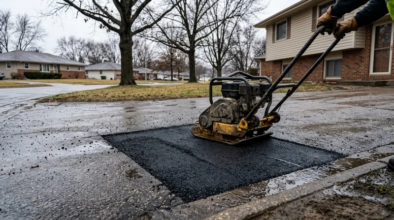 Pothole Repair & Asphalt Patching Davenport