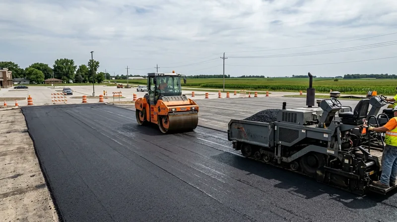 Parking Lot Paving & Construction Davenport